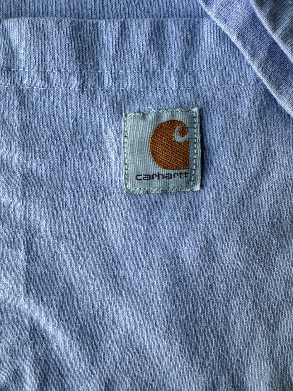 Carhartt Pocket T-Shirt Men’s XXL 2XL Loose Fit Lilac Purple Short Sleeve Tee - Picture 3 of 5